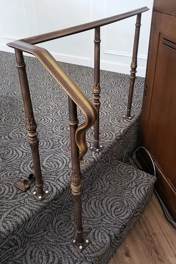Stair Rails — Old Town Iron Shop, piece 2