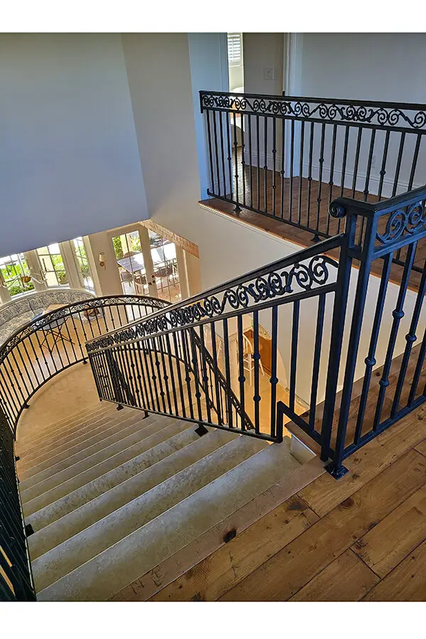 Stair Rails — Old Town Iron Shop, piece 7