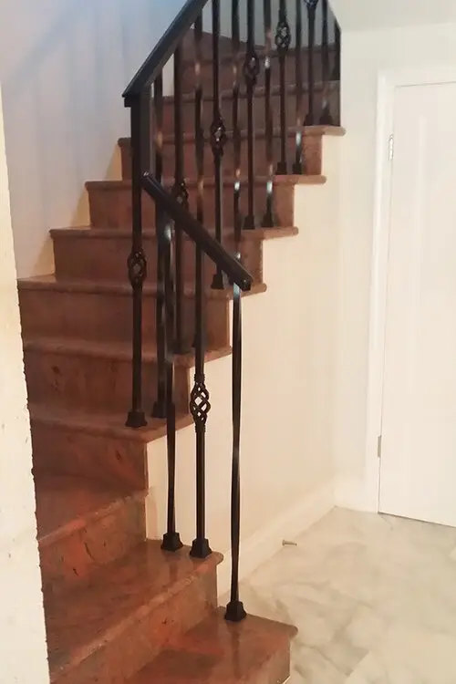 Stair Rails — Old Town Iron Shop, piece 8
