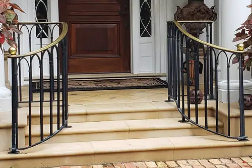 Stair Rails — Old Town Iron Shop, piece 12